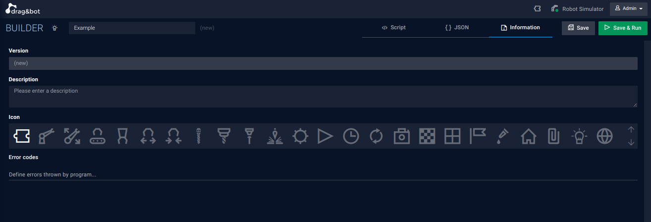 Edit Function Block information