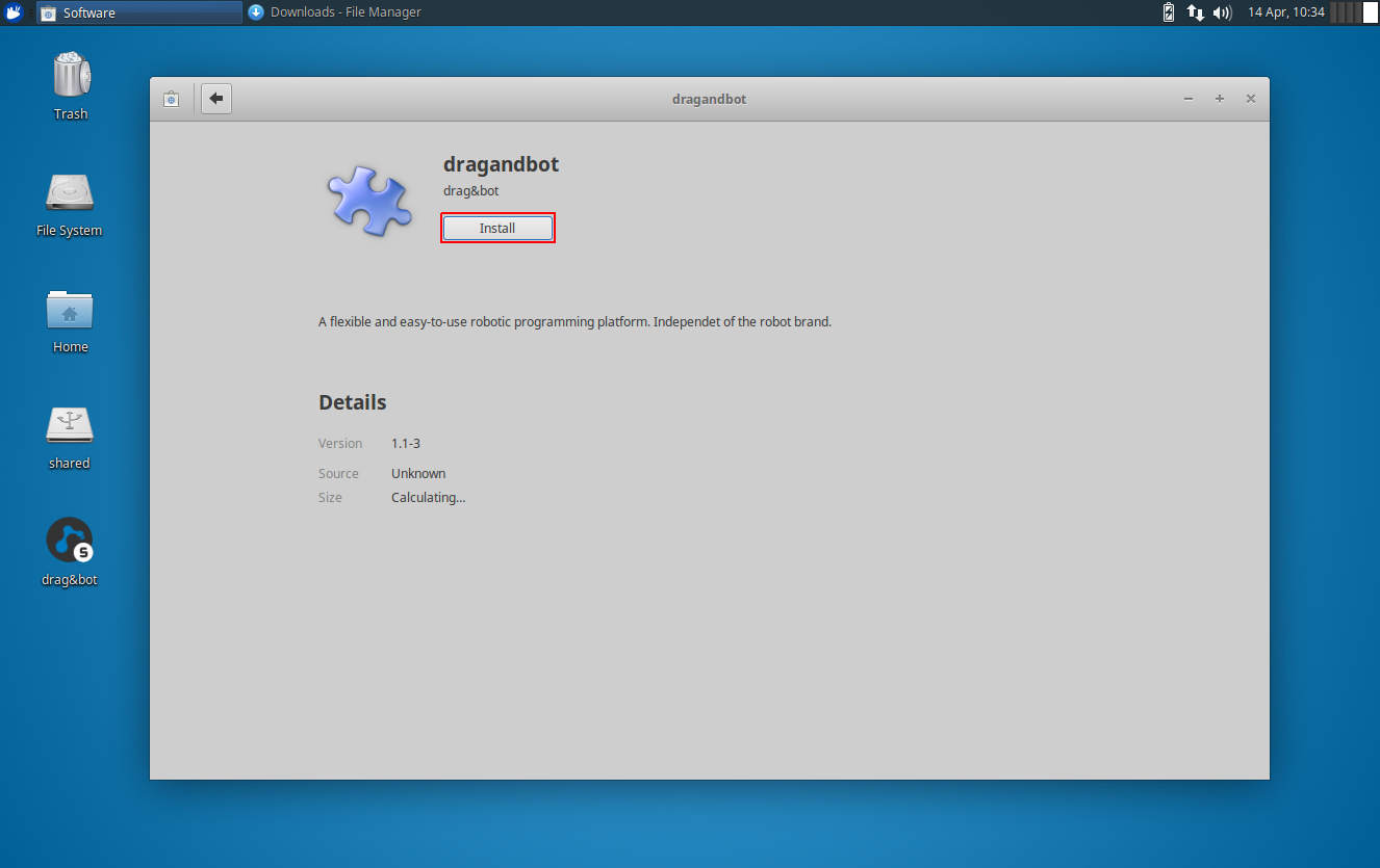 Start the installation