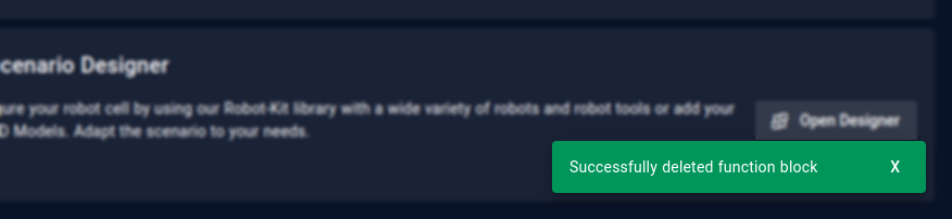 Example Toast Message