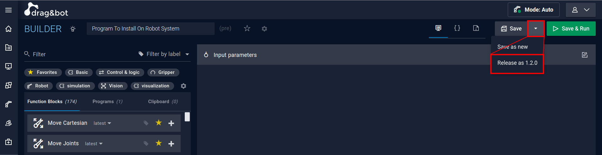 release program