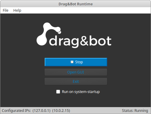Runtime Launcher Window