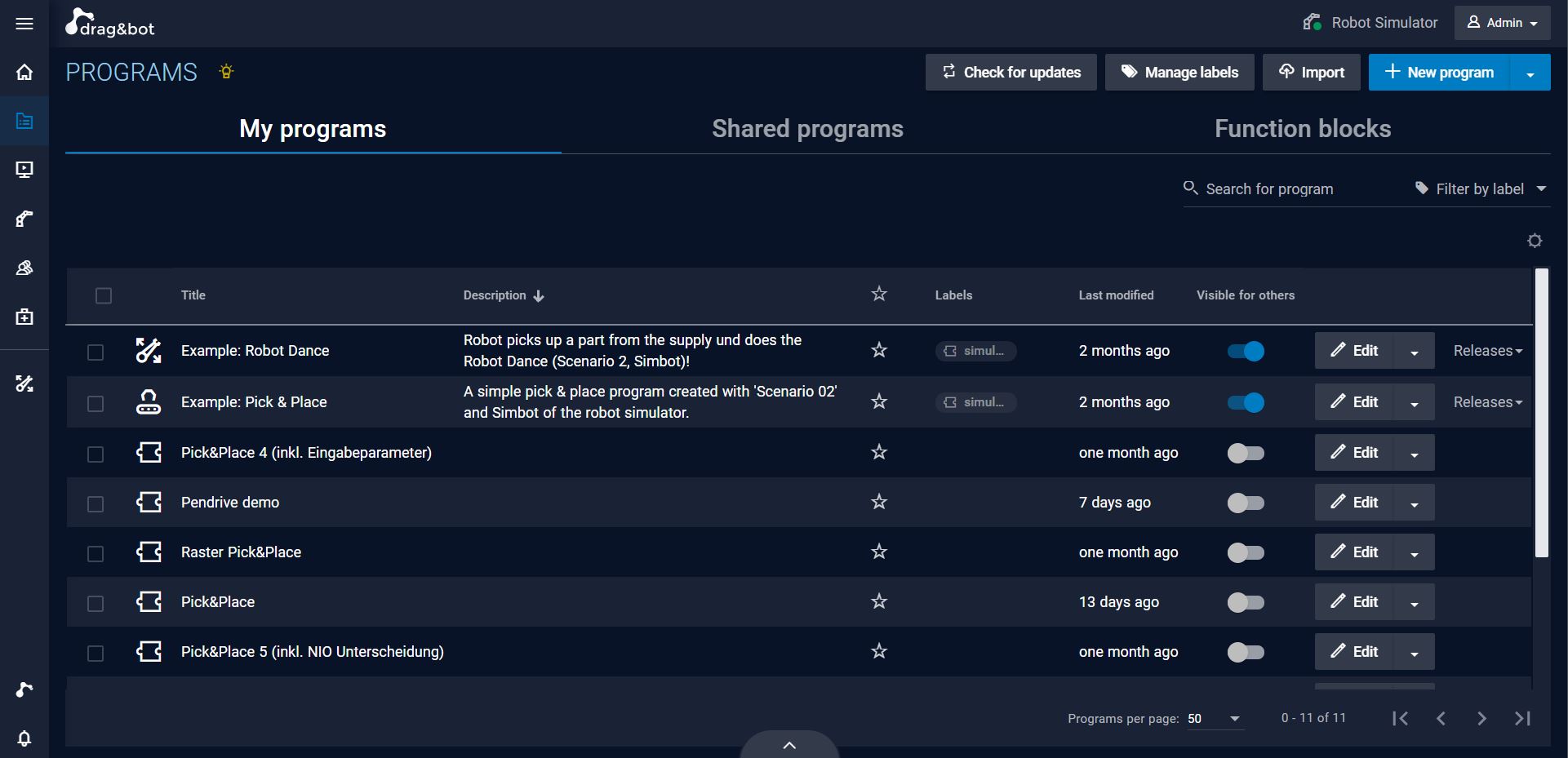 program-information